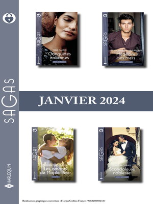 cover image of Pack mensuel Sagas--10 romans (Janvier 2024)